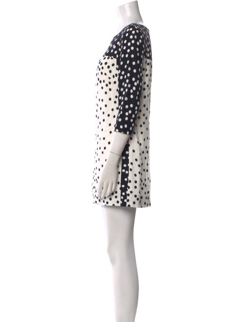 L.K. Bennett Polka Dot Print Mini Dress
