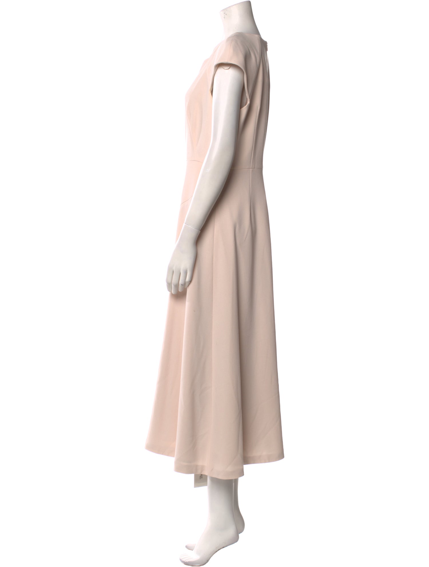 L.K. Bennett Square Neckline Long Dress