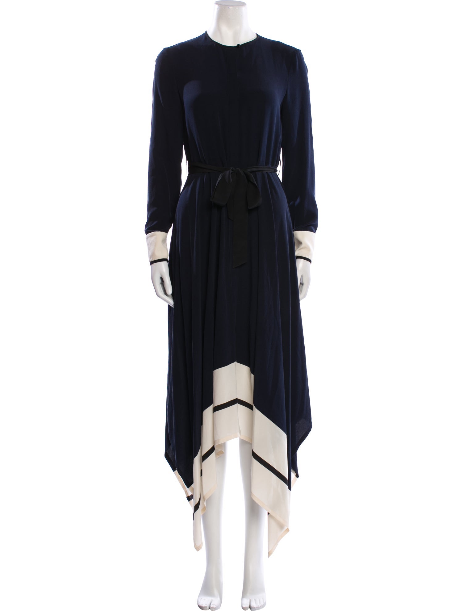 L.K. Bennett Silk Midi Length Dress