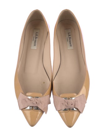 L.K. Bennett Patent Leather Ballet Flats
