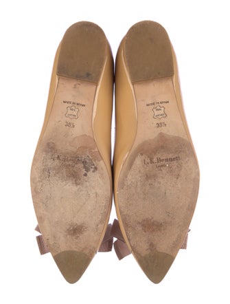 L.K. Bennett Patent Leather Ballet Flats