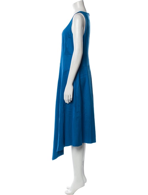 L.K. Bennett Scoop Neck Long Dress