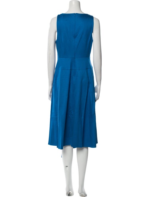 L.K. Bennett Scoop Neck Long Dress