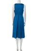 L.K. Bennett Scoop Neck Long Dress