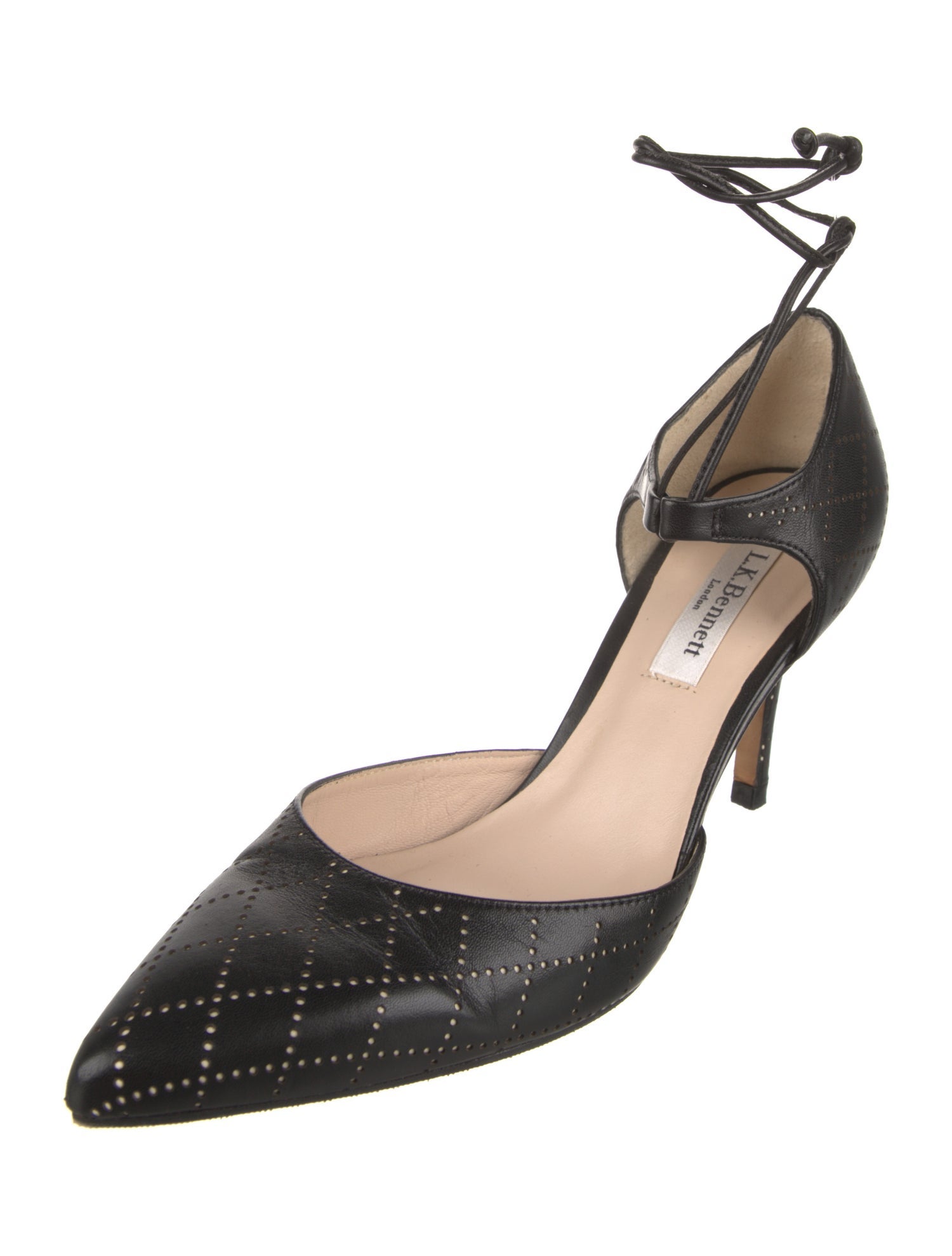 L.K. Bennett Leather D'Orsay Pumps