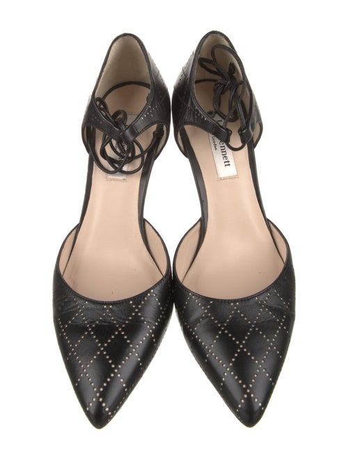 L.K. Bennett Leather D'Orsay Pumps