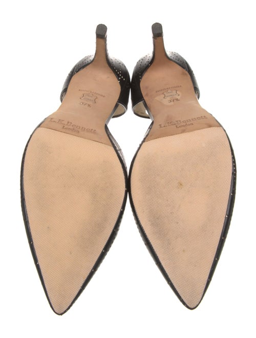 L.K. Bennett Leather D'Orsay Pumps