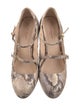 L.K. Bennett Leather Animal Print Pumps