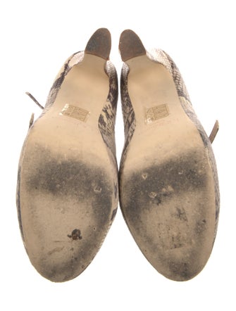 L.K. Bennett Leather Animal Print Pumps