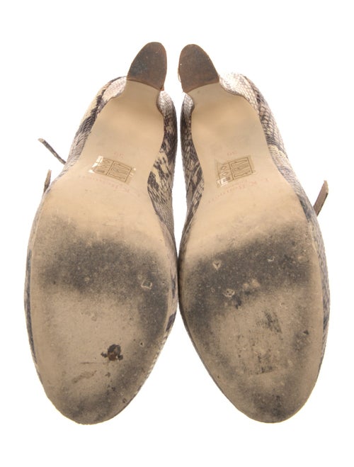 L.K. Bennett Leather Animal Print Pumps