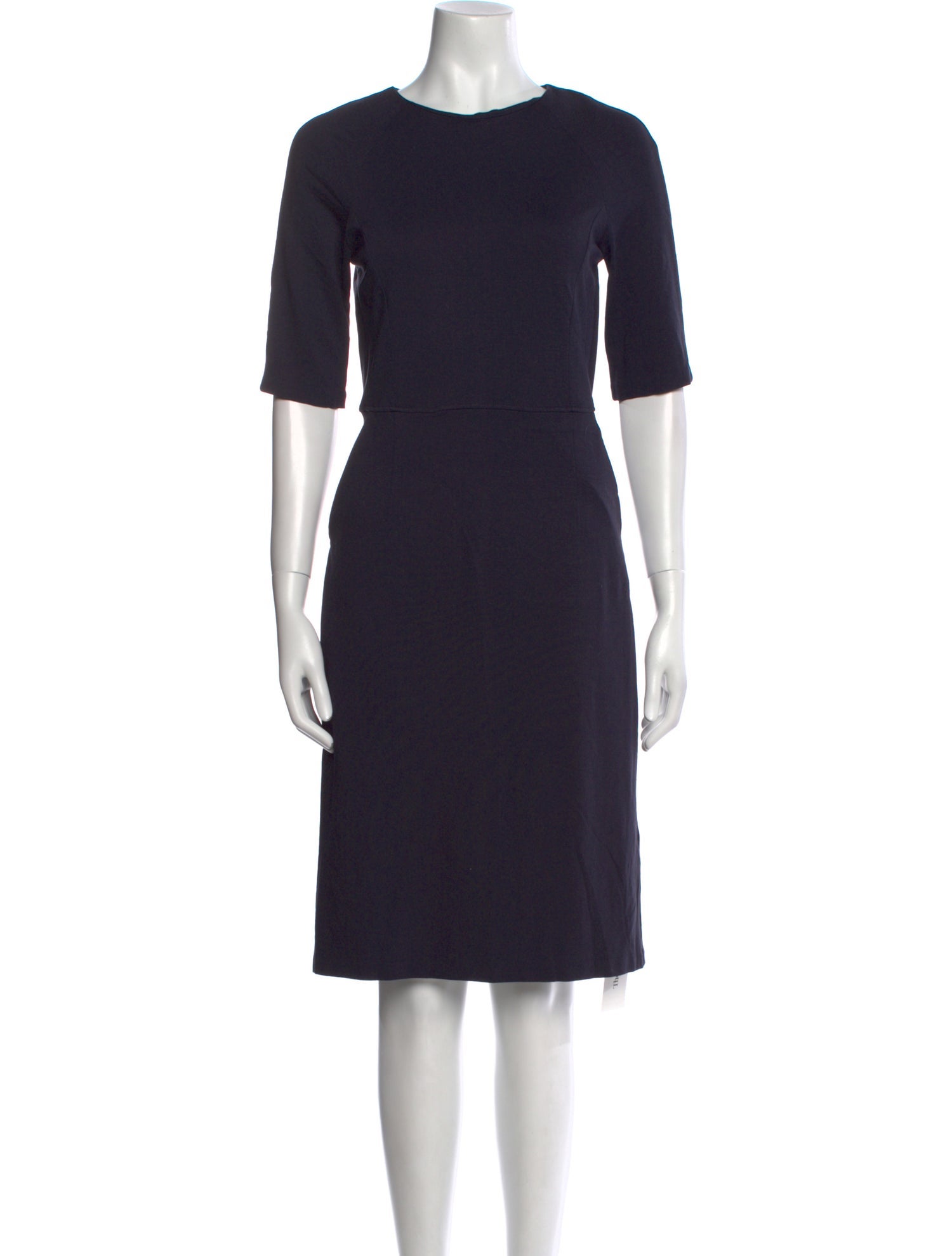 L.K. Bennett Crew Neck Knee-Length Dress