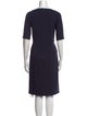 L.K. Bennett Crew Neck Knee-Length Dress