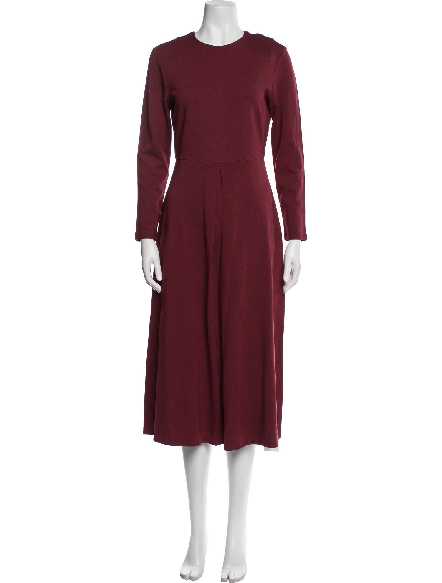 L.K. Bennett Crew Neck Midi Length Dress