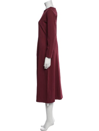 L.K. Bennett Crew Neck Midi Length Dress