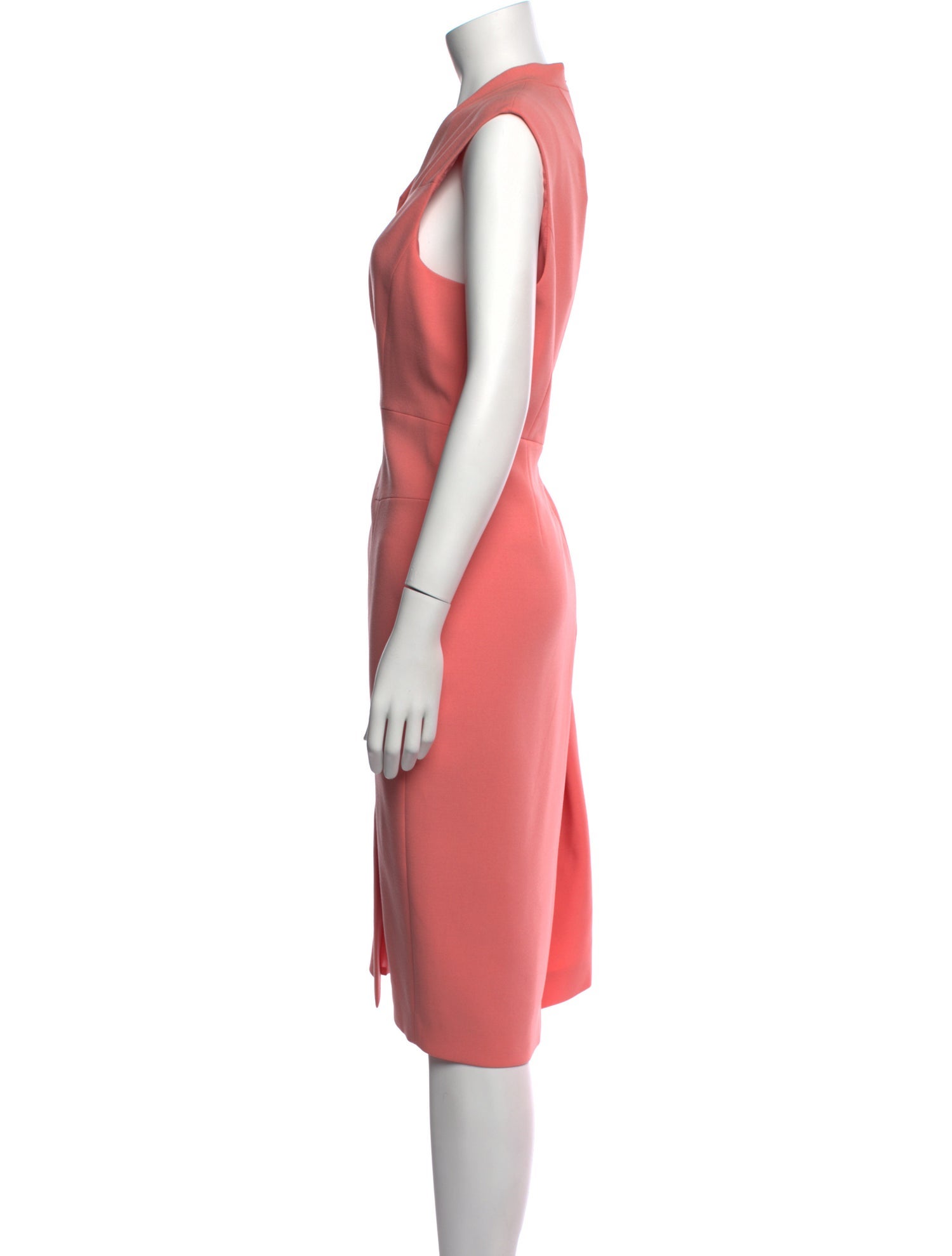 L.K. Bennett V-Neck Midi Length Dress w/ Tags