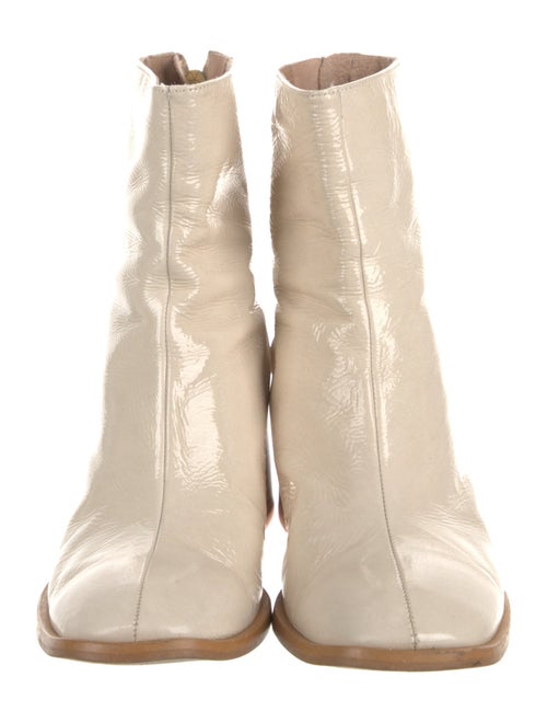 L.K. Bennett Patent Leather Boots