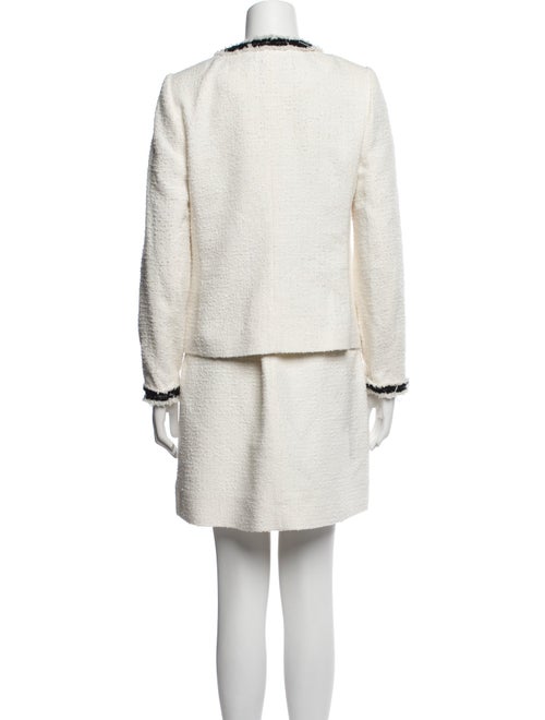 L.K. Bennett Raw-Edge Trim Skirt Set