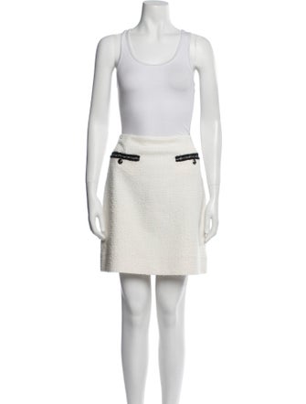 L.K. Bennett Raw-Edge Trim Skirt Set