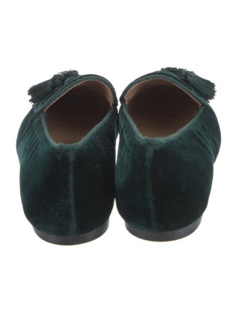 L.K. Bennett Velvet Loafers