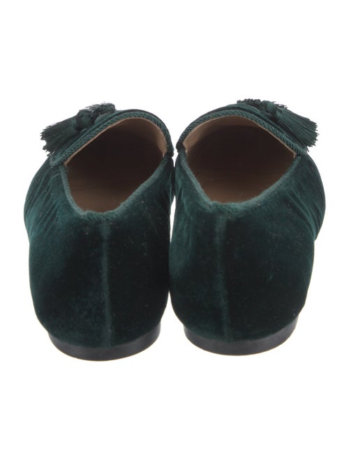 L.K. Bennett Velvet Loafers