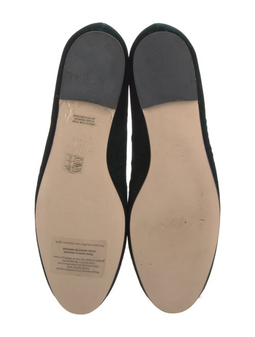 L.K. Bennett Velvet Loafers