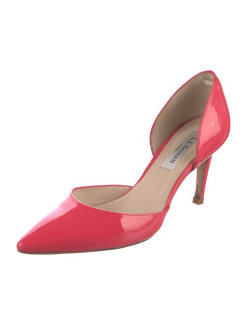 L.K. Bennett Patent Leather D'Orsay Pumps