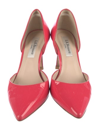 L.K. Bennett Patent Leather D'Orsay Pumps