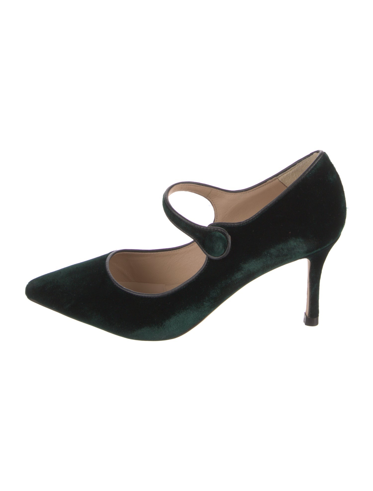 L.K. Bennett Velvet Pumps