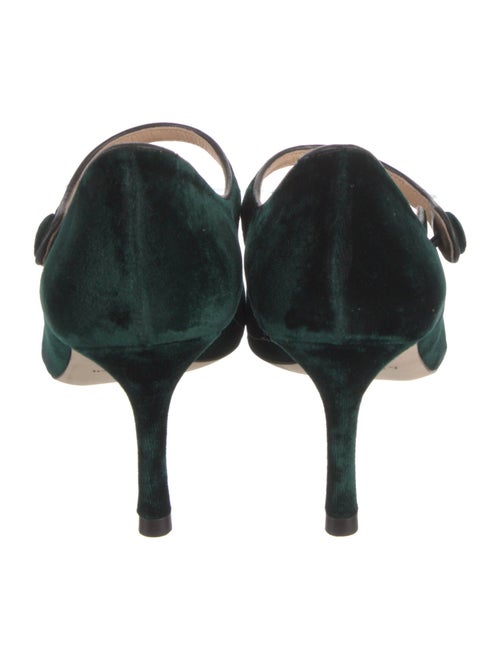 L.K. Bennett Velvet Pumps