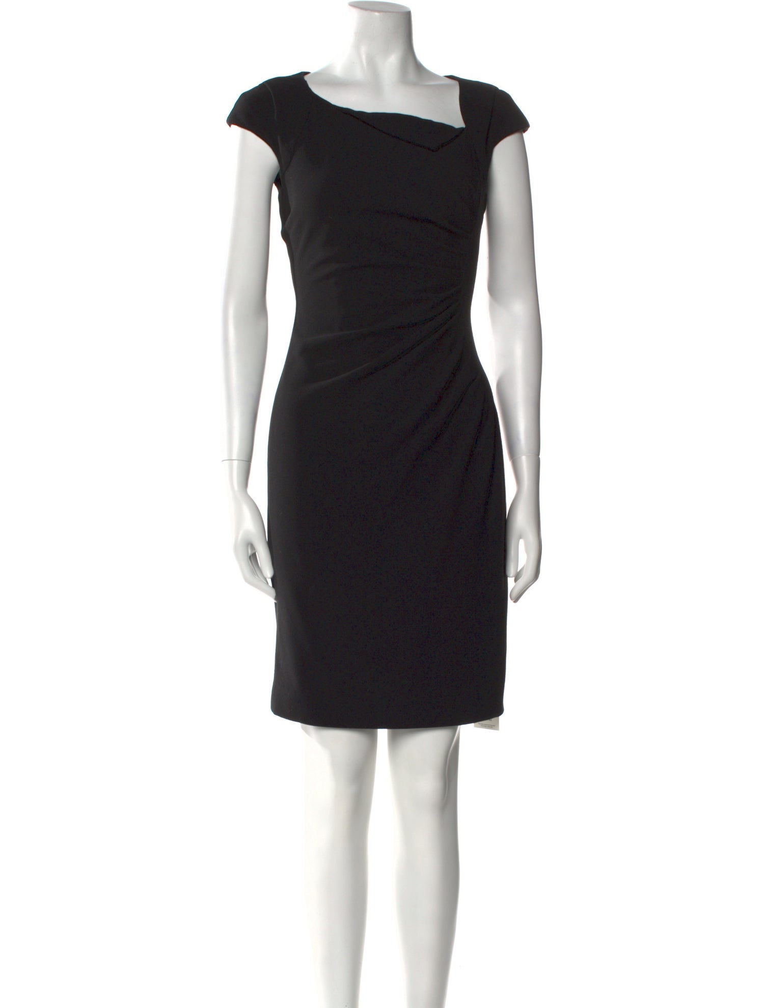 L.K. Bennett Scoop Neck Knee-Length Dress