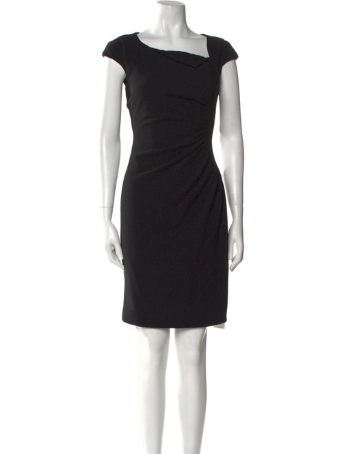 L.K. Bennett Scoop Neck Knee-Length Dress