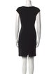 L.K. Bennett Scoop Neck Knee-Length Dress