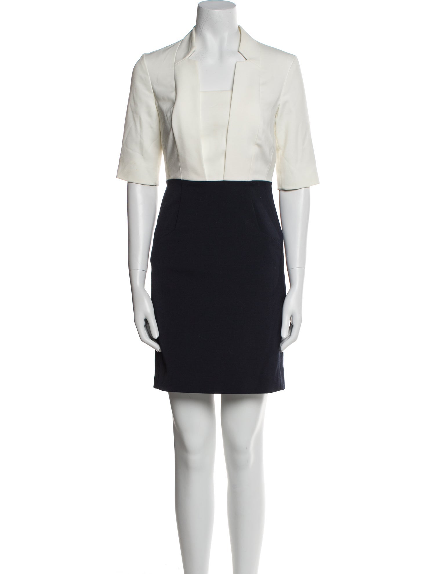 L.K. Bennett Square Neckline Mini Dress