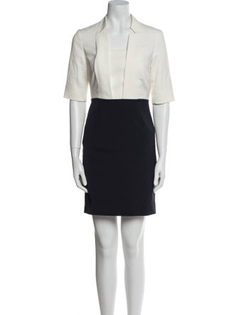 L.K. Bennett Square Neckline Mini Dress