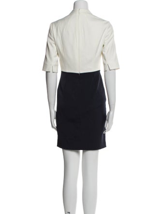 L.K. Bennett Square Neckline Mini Dress