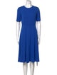 L.K. Bennett Crew Neck Knee-Length Dress