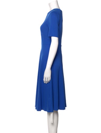 L.K. Bennett Crew Neck Knee-Length Dress