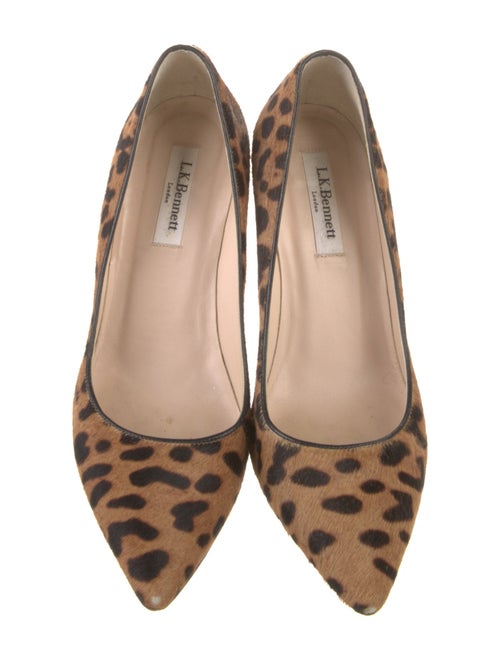 L.K. Bennett Ponyhair Animal Print Pumps