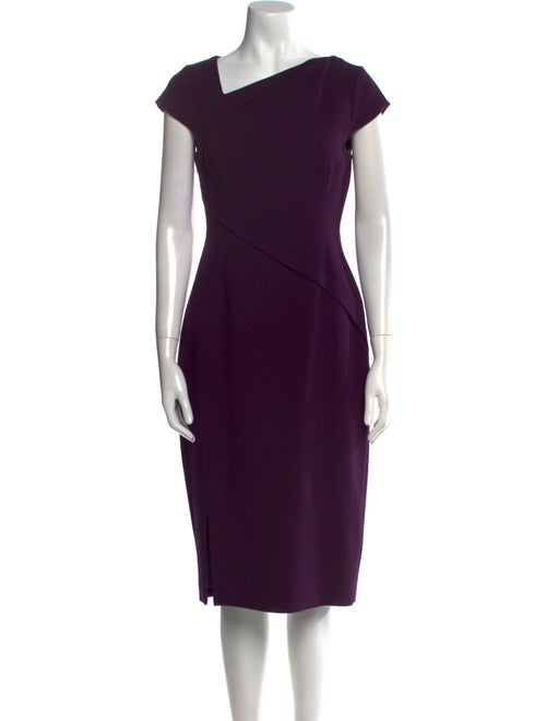 L.K. Bennett One-Shoulder Midi Length Dress