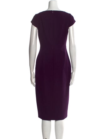 L.K. Bennett One-Shoulder Midi Length Dress