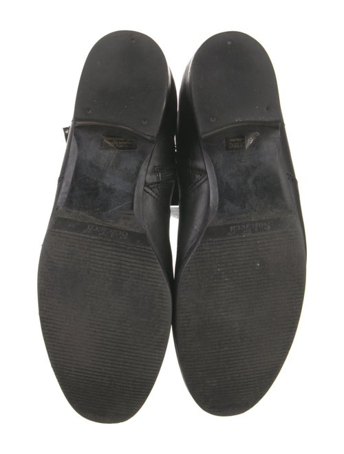 L.K. Bennett Leather Scalloped Accent Riding Boots