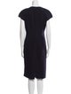 L.K. Bennett Bateau Neckline Midi Length Dress