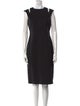 L.K. Bennett Bateau Neckline Knee-Length Dress