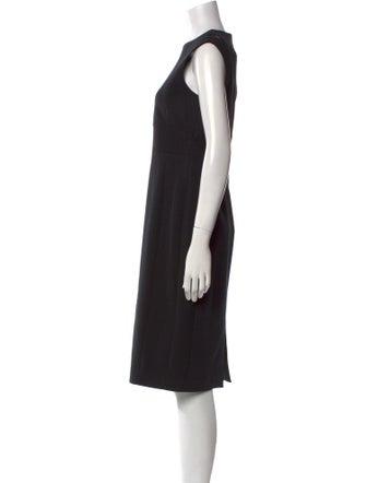 L.K. Bennett Bateau Neckline Knee-Length Dress