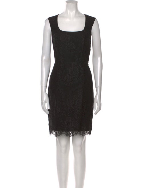 L.K. Bennett Lace Pattern Knee-Length Dress