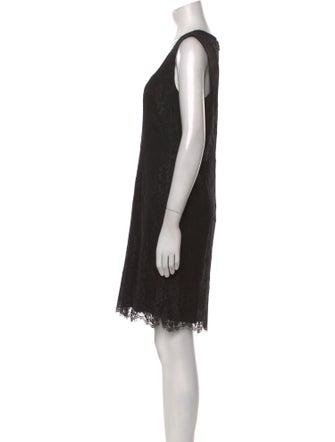 L.K. Bennett Lace Pattern Knee-Length Dress