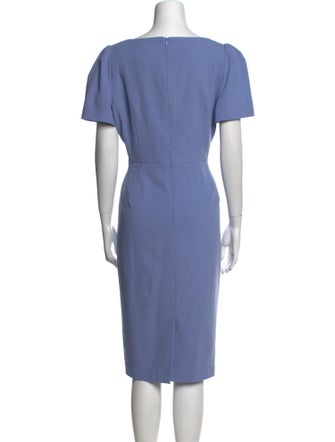 L.K. Bennett V-Neck Knee-Length Dress