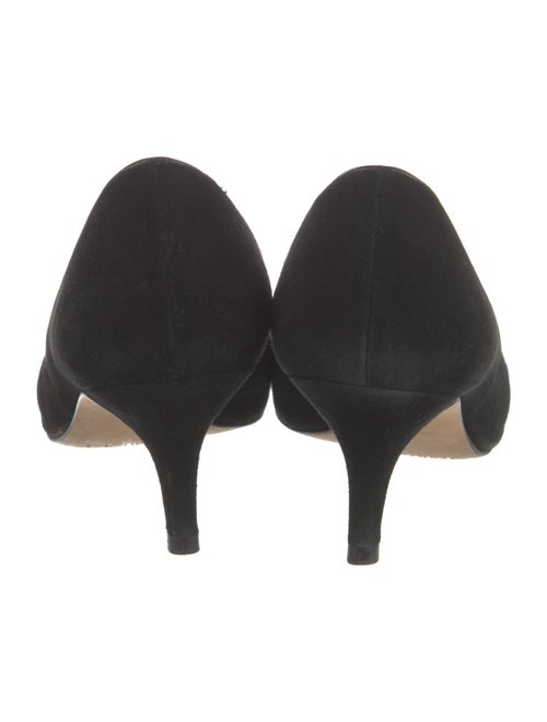 L.K. Bennett Suede Leather Trim Embellishment Pumps