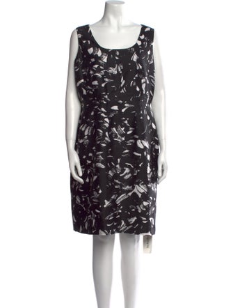 L.K. Bennett Silk Knee-Length Dress