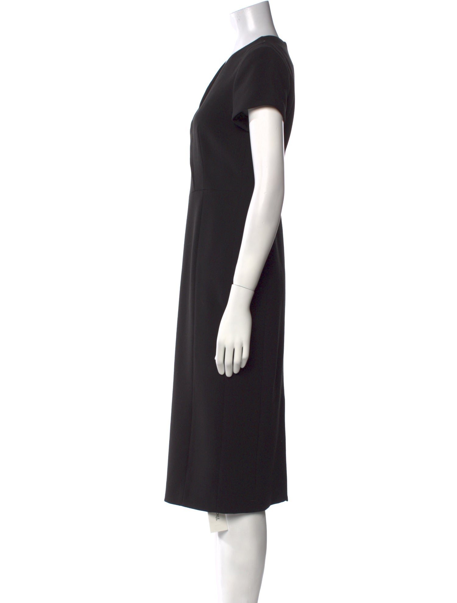 L.K. Bennett V-Neck Midi Length Dress
